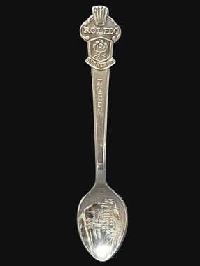 Vintage Bucherer Rolex Collectors Spoon Zurich Switzerland